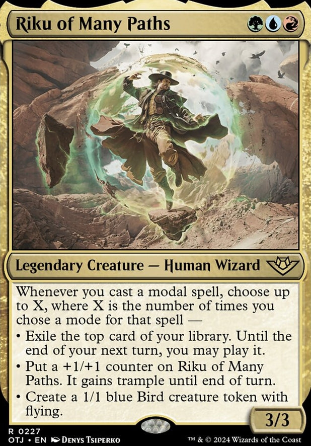 Riku of Many Paths [#0227] (OTJ-R-FOIL)