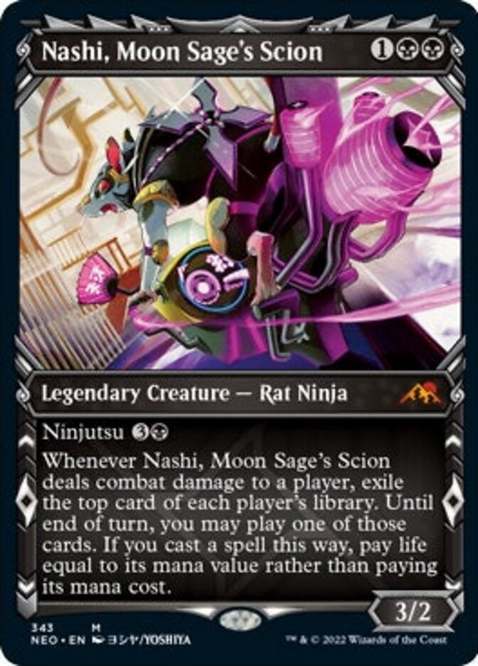 Nashi, Moon Sage's Scion [ #343 Ninja Showcase ] (NEO-M)