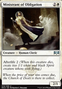 Ministrant of Obligation (RNA-U)