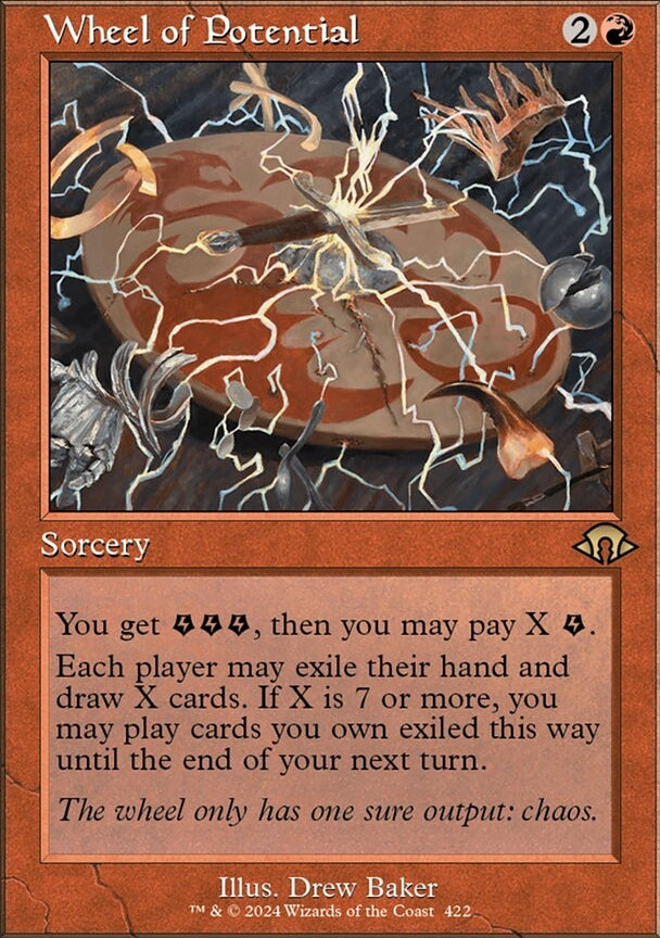 Wheel of Potential [#0422 Retro Frame] (MH3-R-FOIL)