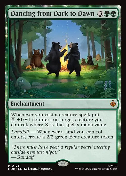 Dancing from Dark to Dawn [ #0123 ] (HOB-M)