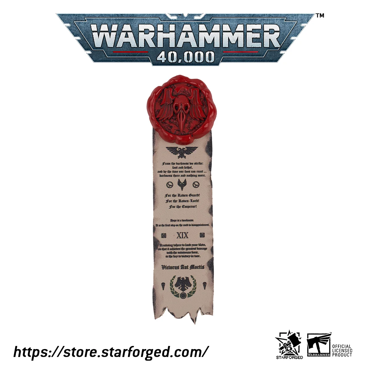 Starforged: Warhammer 40K - Purity Seal: Raven Gaurd