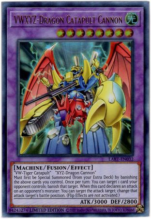 VWXYZ-Dragon Catapult Cannon (LART-EN032) Ultra Rare - Near Mint Limited