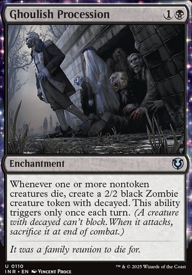 Ghoulish Procession [ #0110 ] (INR-U-FOIL)
