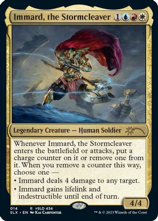 Immard, the Stormcleaver [#014 =SLD 434] (SLX-R-LIST)