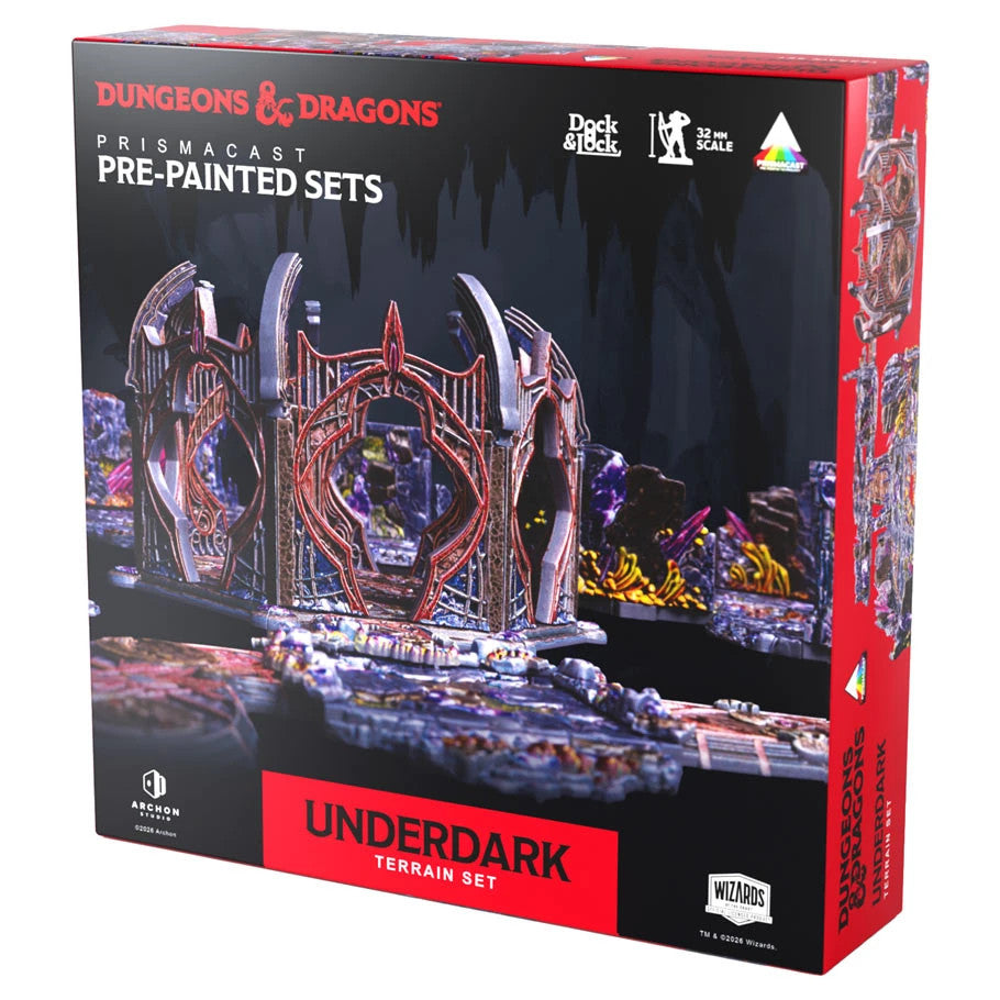 D&D: Pre-Painted - Underdark Terrain Set