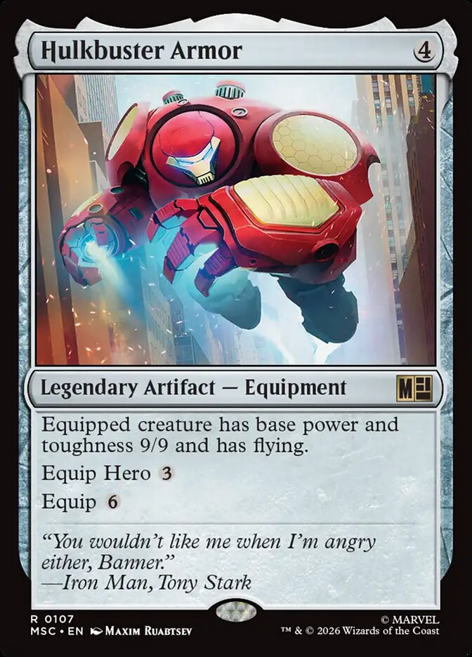 Hulkbuster Armor [ #0107 Surge Foil ] (MSC-R)
