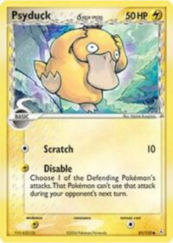 Psyduck (81/110) Moderately Played