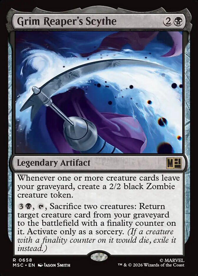 Grim Reaper's Scythe [ #0658 ] (MSC-R)
