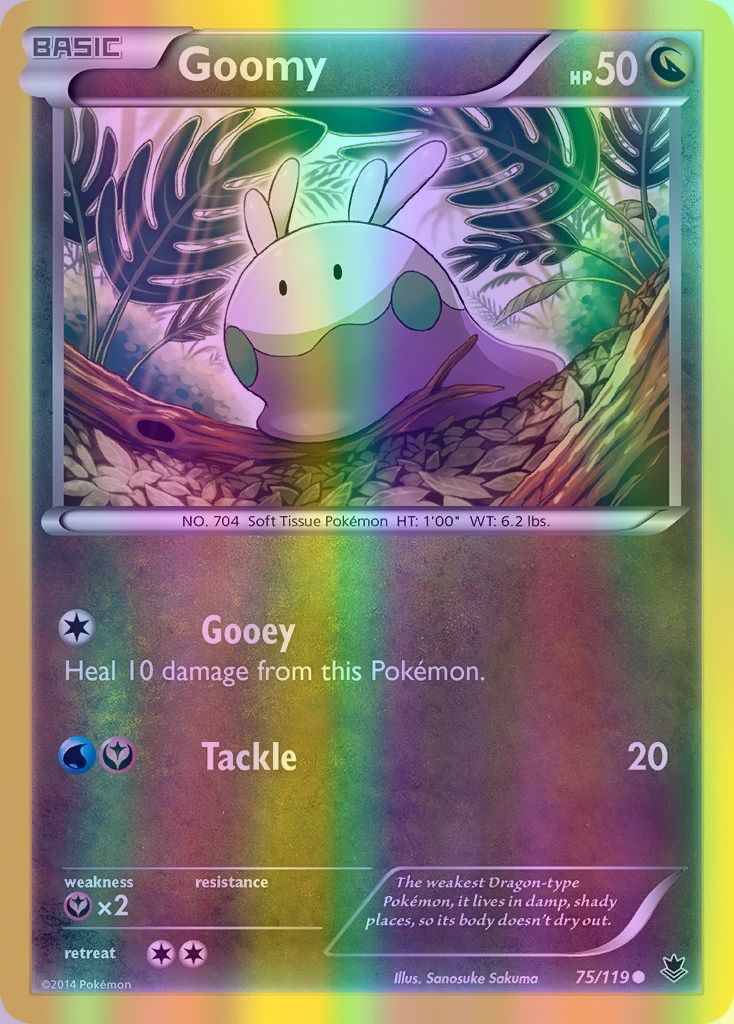 Goomy - 075/119 (PHF) Common - Near Mint Reverse Holofoil