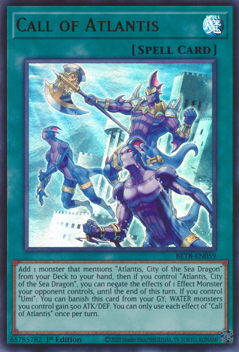 Call of Atlantis (BETB-EN059)