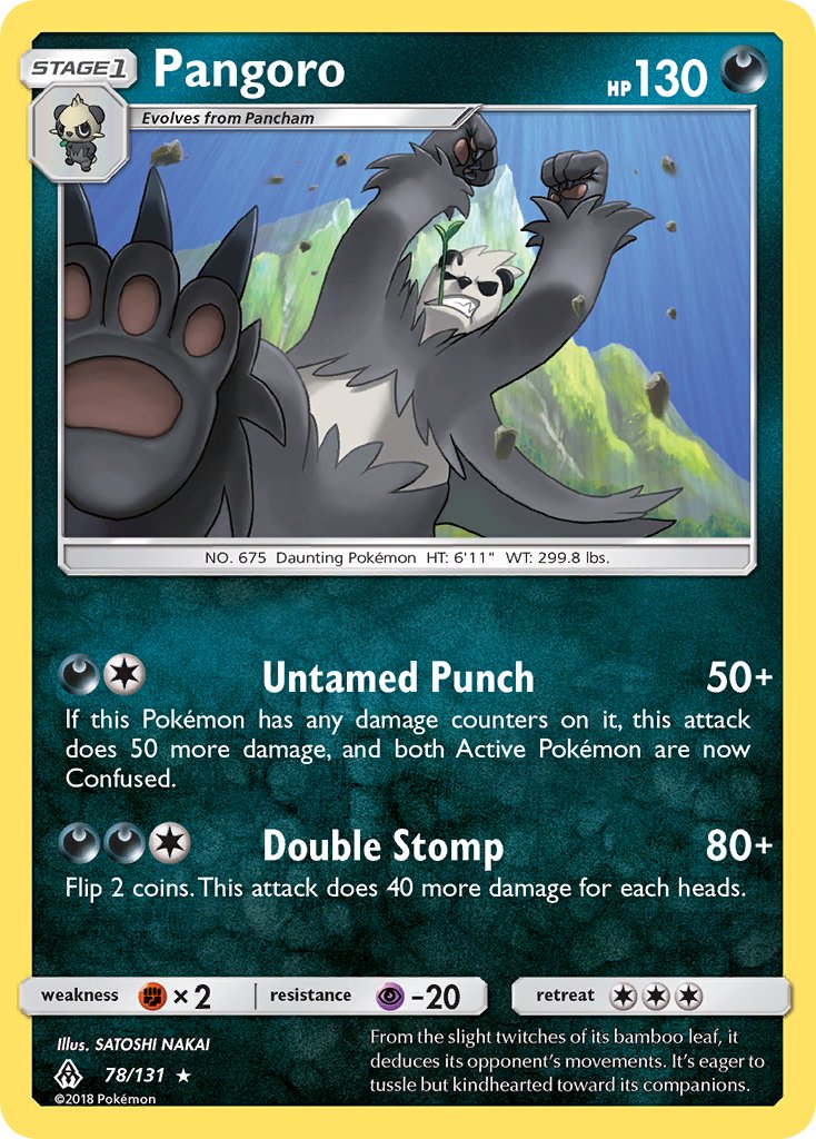 Pangoro - 078/131 (FLI) Rare - Near Mint