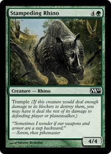 Stampeding Rhino (M10-C)