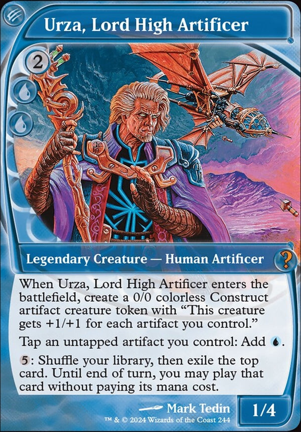 Urza, Lord High Artificer [#0244 Future Frame] (MB2-M-FOIL)