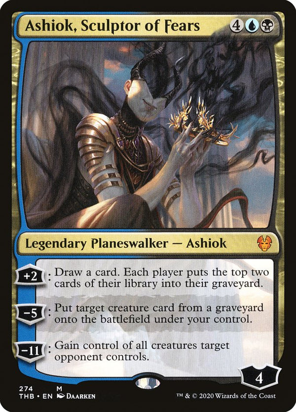 Ashiok, Sculptor of Fears [#274] (THB-M)