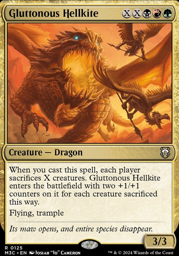 Gluttonous Hellkite [#0125] (M3C-R)