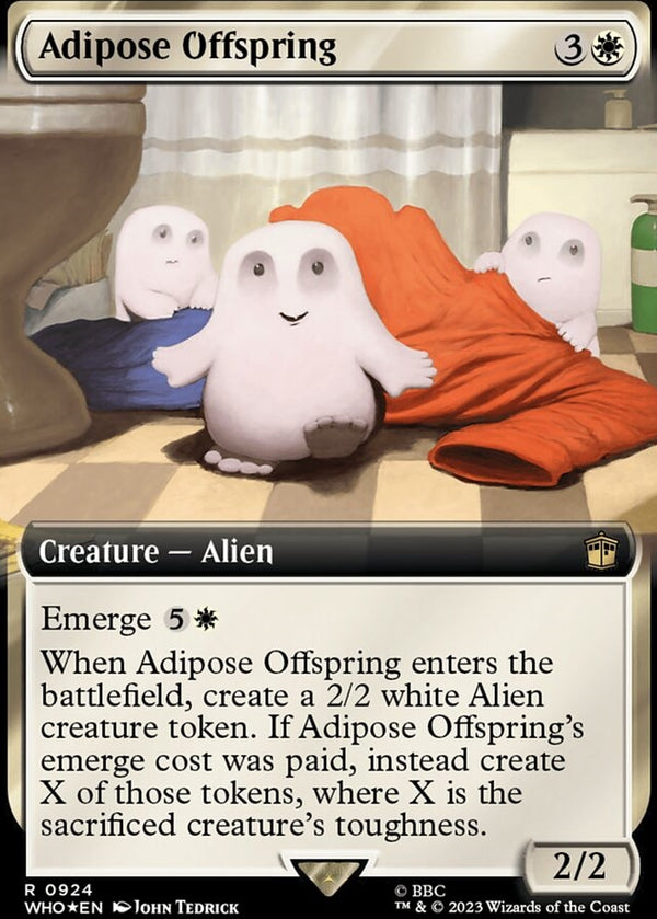 Adipose Offspring [#0924 Surge Foil Extended Art] (WHO-R)