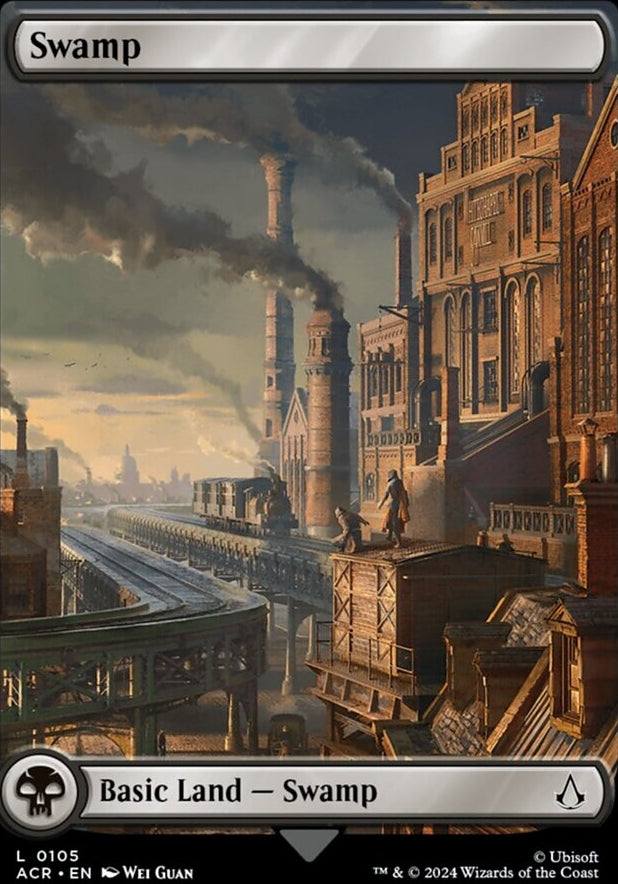 Swamp [#0105 Full Art] (ACR-C)