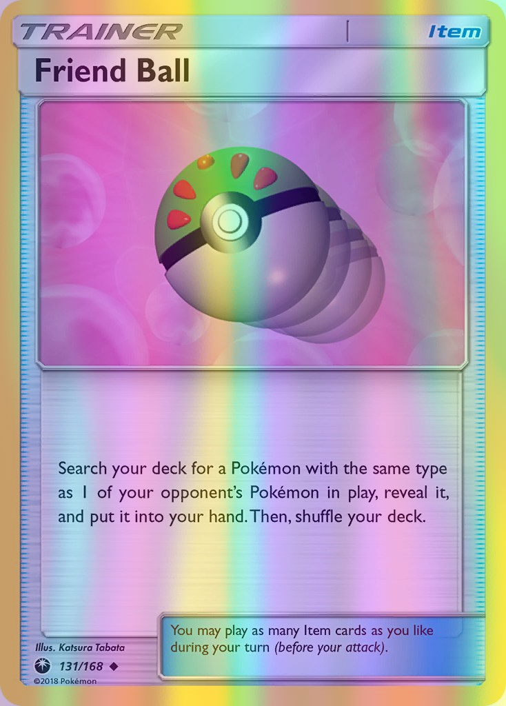 Friend Ball - 131/168 (CES) Uncommon - Near Mint Reverse Holofoil