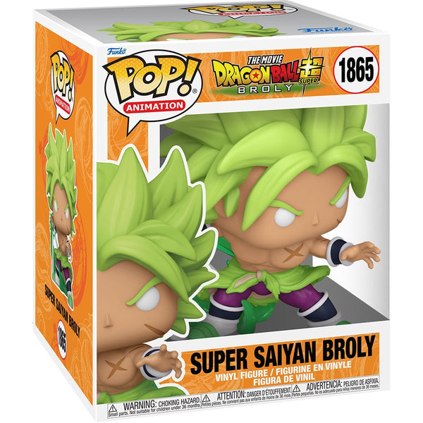 POP Figure (6 Inch): Dragonball Super Broly #1865 - Super Saiyan Broly