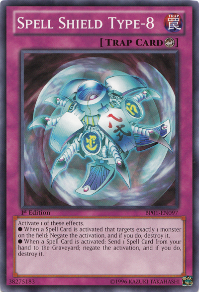 Spell Shield Type-8 (BP01-EN097) Common - Near Mint 1st Edition