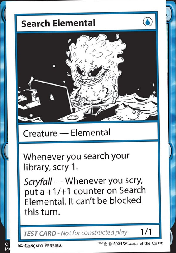 Search Elemental [#0299 Playtest] (MB2-R)