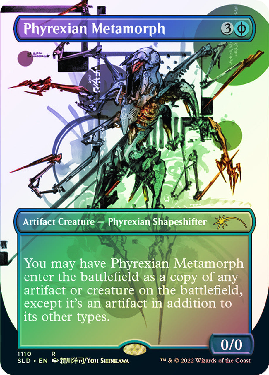 Phyrexian Metamorph [#1110] Borderless (SLD-R-FOIL)