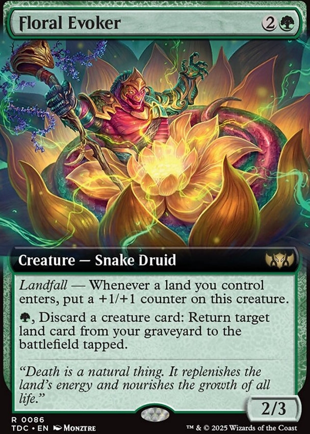 Floral Evoker [ #0086 Extended Art ] (TDC-R)