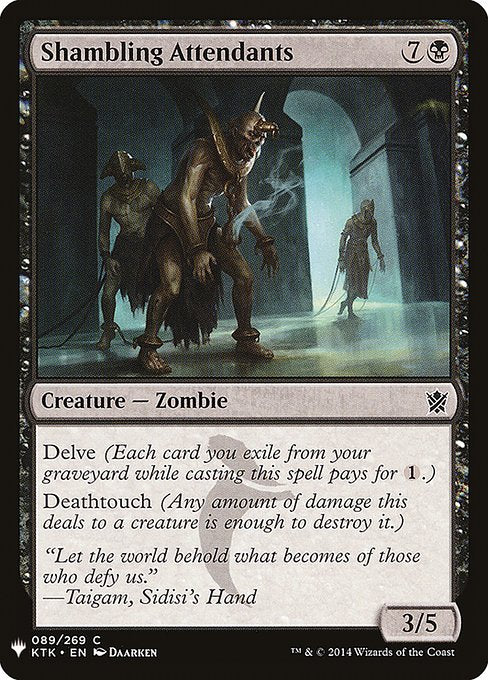 Shambling Attendants [Mystery Booster #0769] (KTK-C)