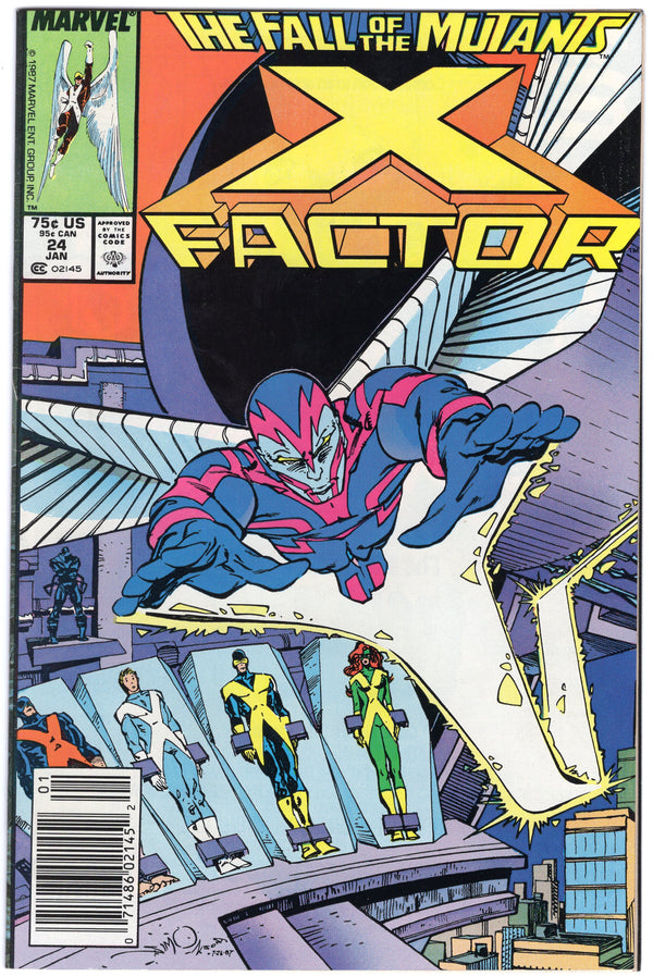 X-Factor (1986 Series) #24 (9.8) 1st Archangel