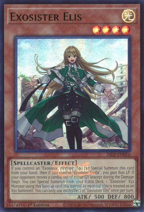 Exosister Elis (Emblazoned) (26LP-EN016)