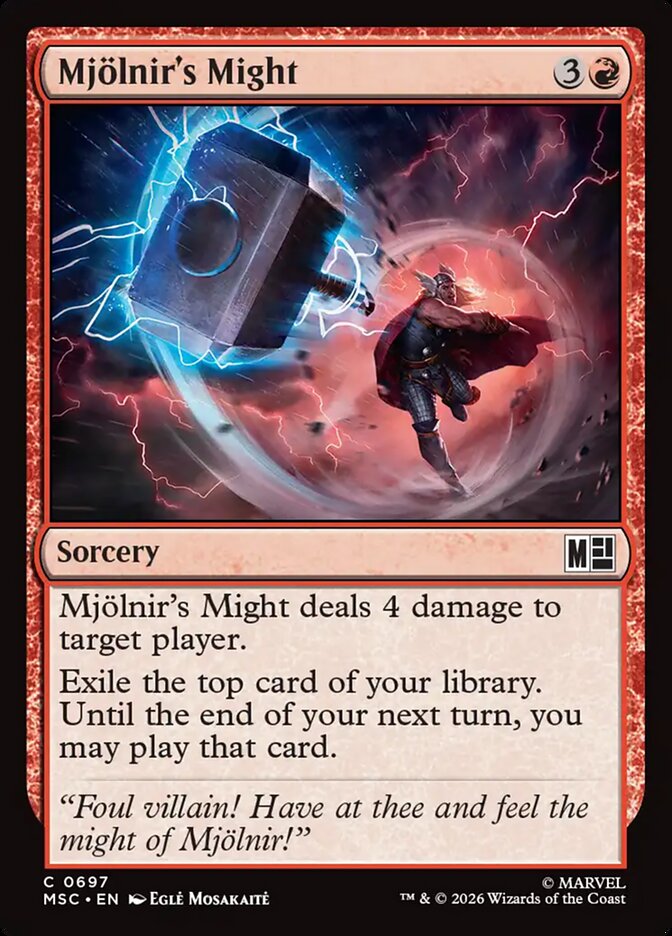 Mjollnir's Might [ #0697 ] (MSC-C)