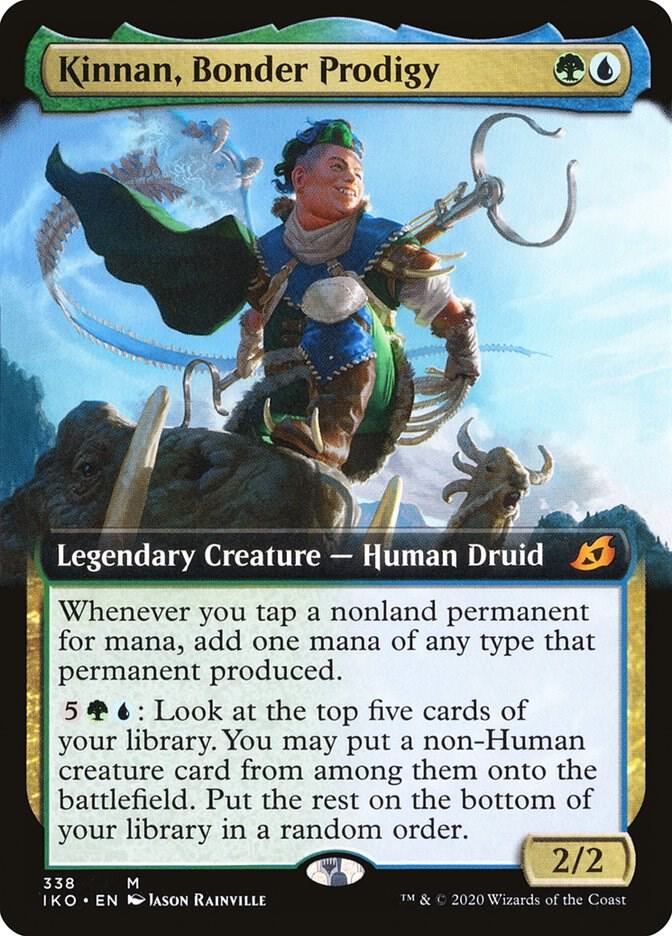 Kinnan, Bonder Prodigy [#338 Extended Art] (IKO-M-FOIL)