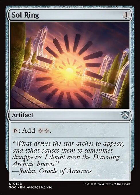 Sol Ring [ #0128 ] (SOC-U)