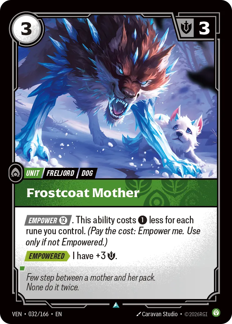 Frostcoat Mother - 032/166 (VEN) Uncommon