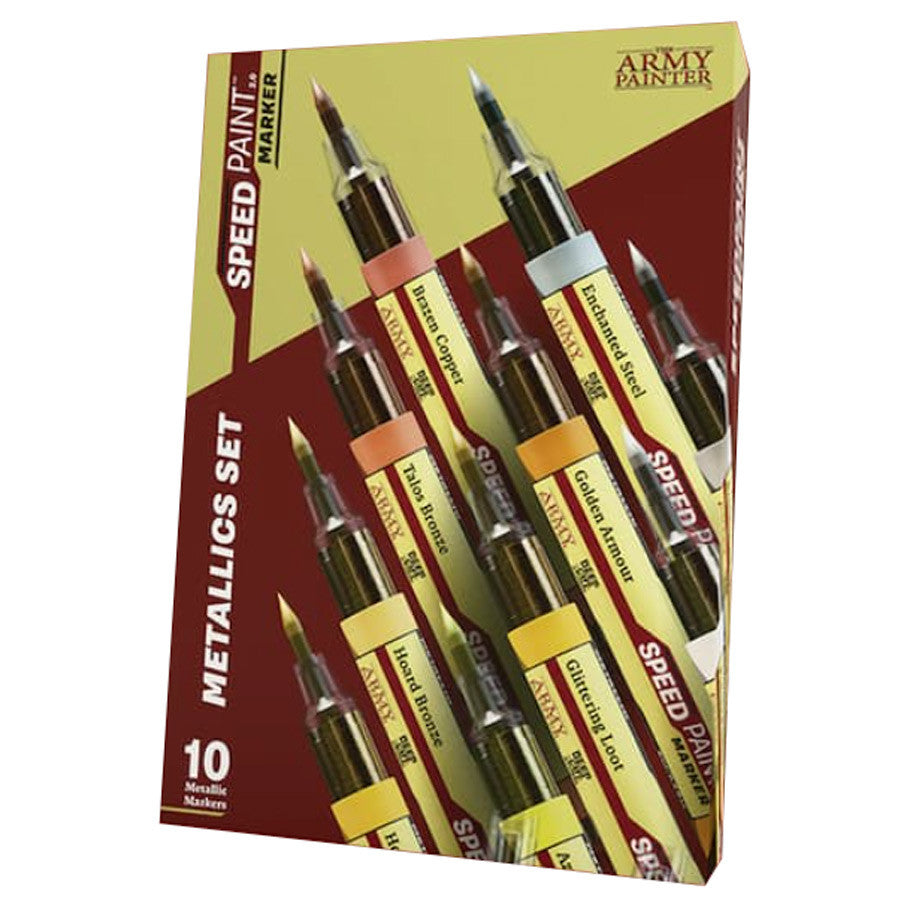 The Army Painter: Speedpaint 2.0 Marker - Metallic Set