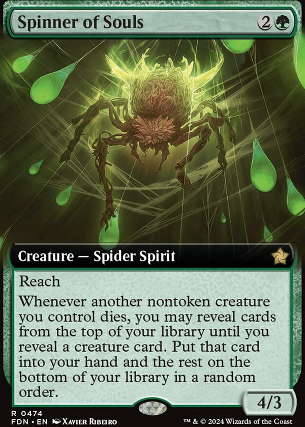 Spinner of Souls [#0474 Extended Art] (FDN-R)