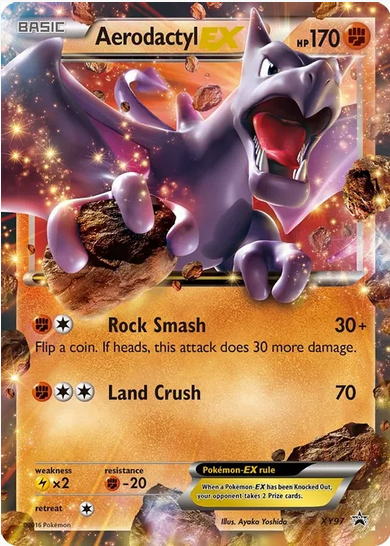 Aerodactyl EX - XY97 (XY:PR) Promo - Near Mint Holofoil