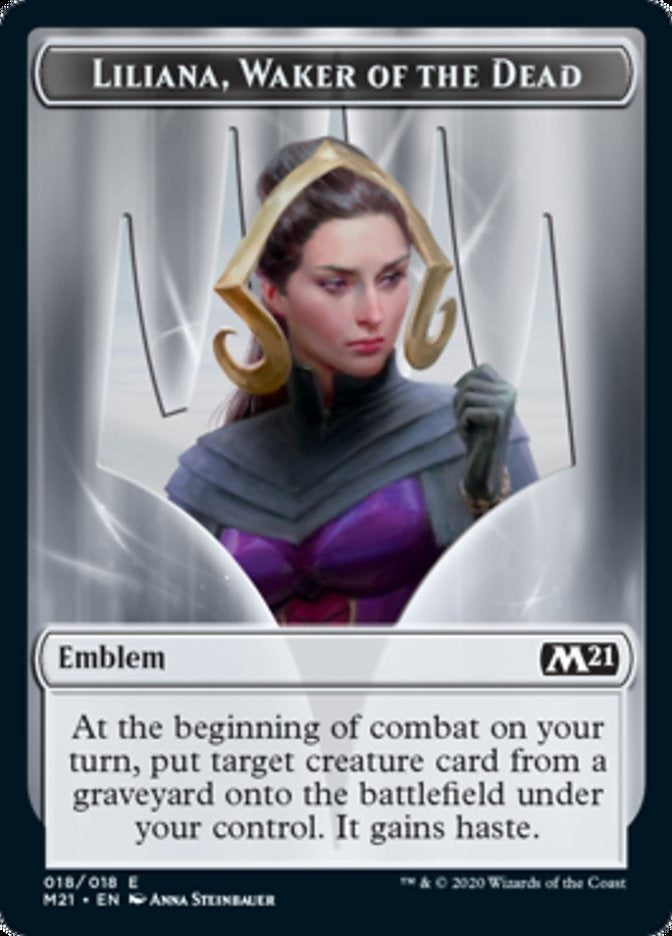 Liliana, Waker of the Dead Emblem [#018/020] (M21-E)