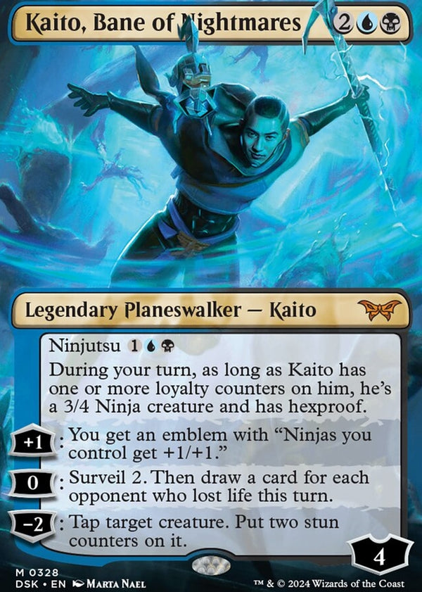 Kaito, Bane of Nightmares [#0328 Borderless] (DSK-M-FOIL)