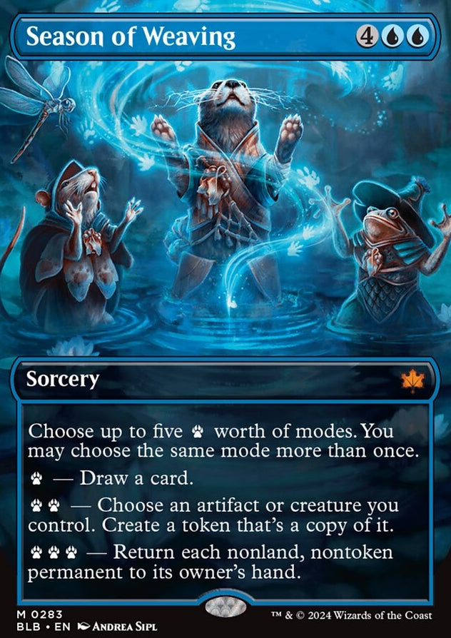 Season of Weaving [#0283 Borderless] (BLB-M-FOIL)