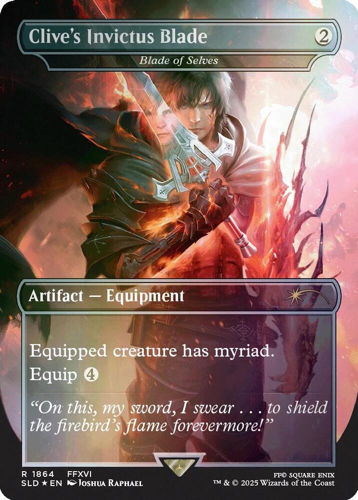 Clive's Invictus Blade - Blade of Selves [#1864] (SLD-R-FOIL)