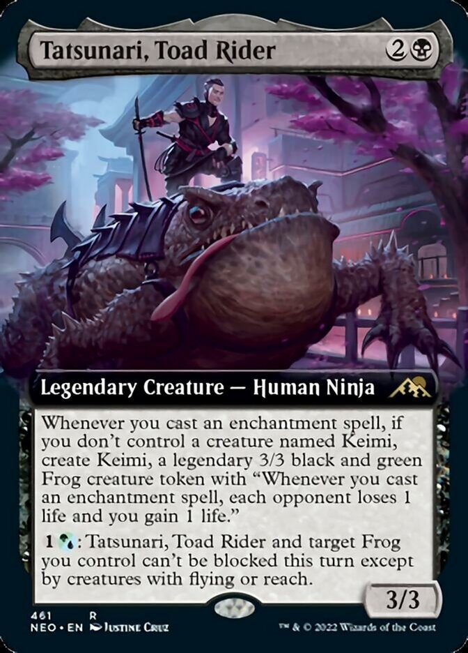 Tatsunari, Toad Rider [ #461 Extended Art ] (NEO-R)
