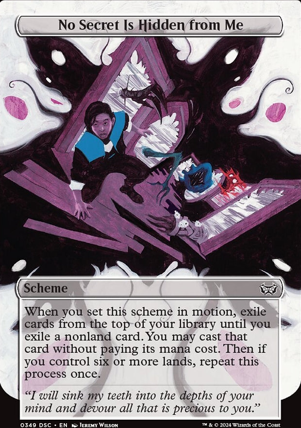 No Secret Is Hidden from Me [#0349 Scheme] (DSC-C)