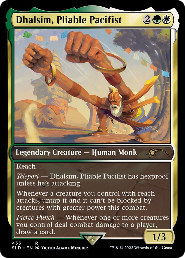 Dhalsim, Pliable Pacifist [#433] (SLD-R)