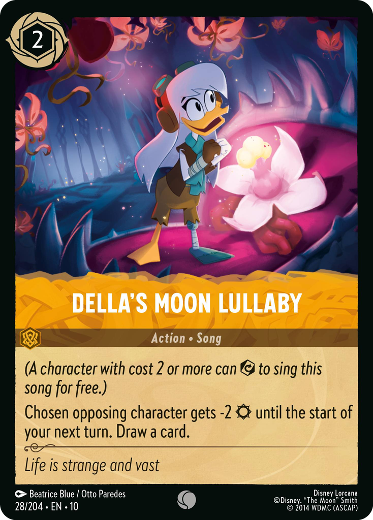 Della's Moon Lullaby (028/204 - Whispers in the Well) Common