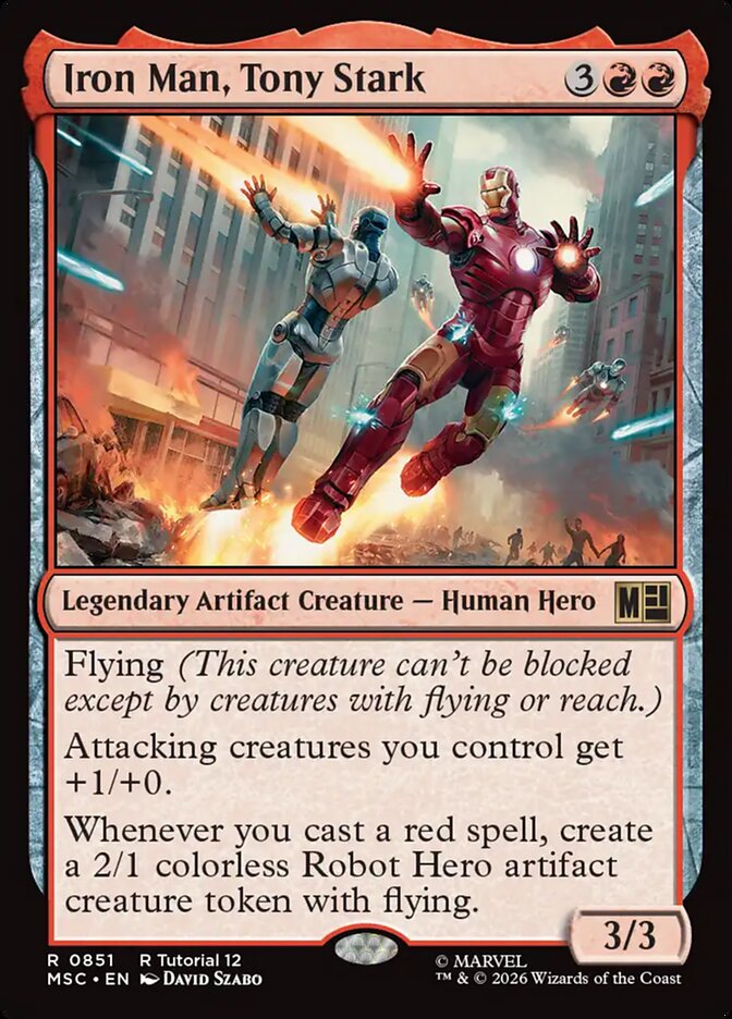 Iron Man, Tony Stark [ #0851 ] (MSC-R)