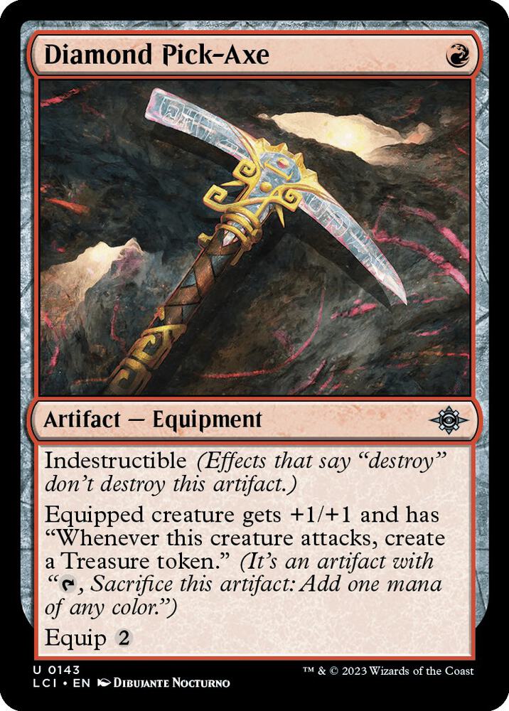 Diamond Pick-Axe [#0143] (LCI-U-FOIL)