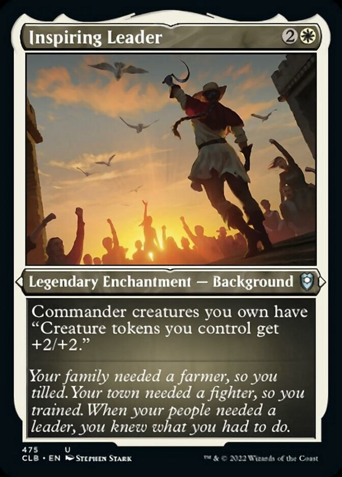 Inspiring Leader [#475 Etched Foil] (CLB-U)