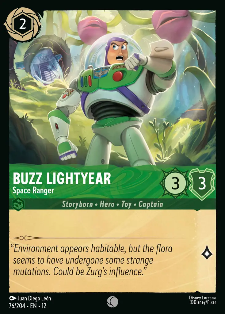 Buzz Lightyear - Space Ranger (076/204 - Wilds Unknown) Common